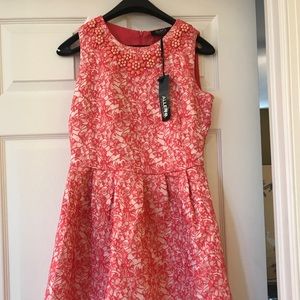 Allen B new with tags dress salmon color